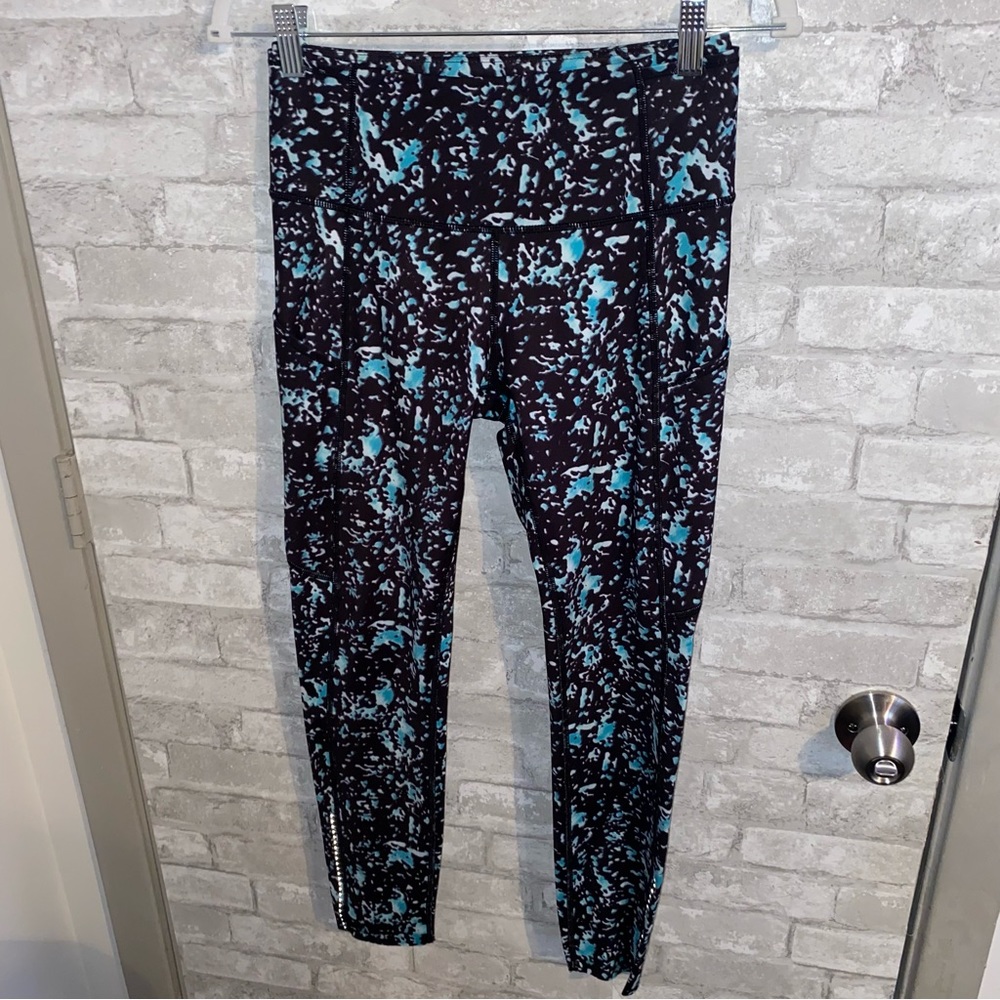 lululemon Fast And Free High Rise Leggings sz 8 #I1